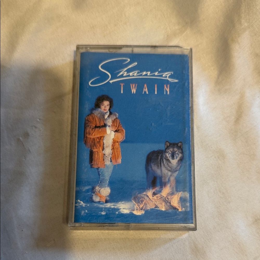 Vintage Shania Twain Cassette Tape Album - Blue Cover